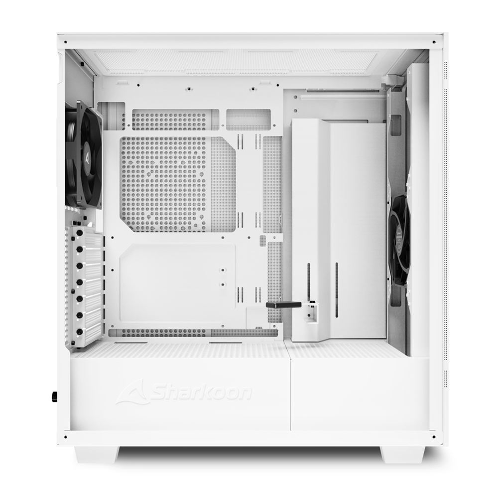 Sharkoon ケース REBEL C50 WT 白 ATX/m-ATX/mini-ITX 【キャンセル不可・北海道沖縄離島配送不可】