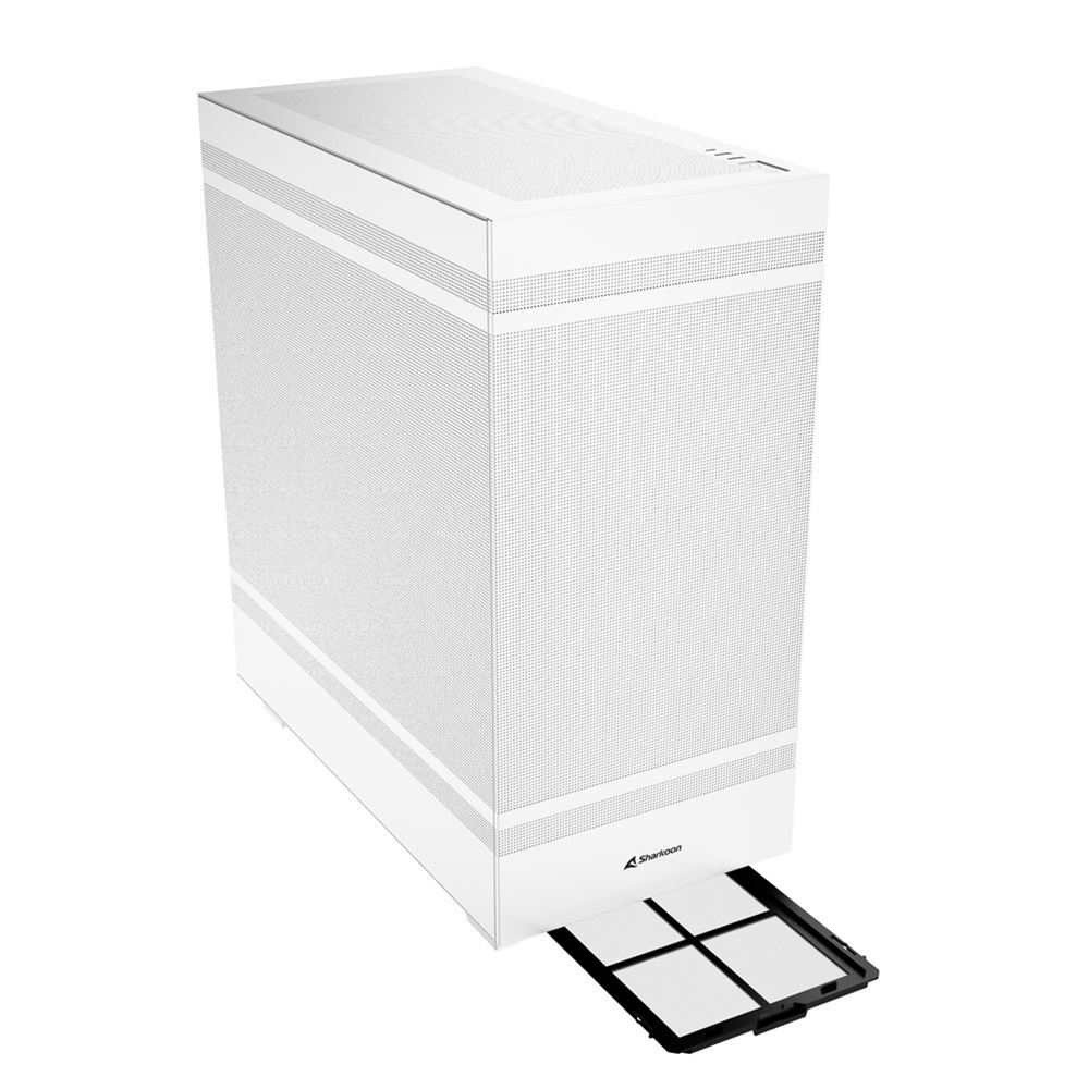 Sharkoon ケース REBEL C50 WT 白 ATX/m-ATX/mini-ITX 【キャンセル不可・北海道沖縄離島配送不可】