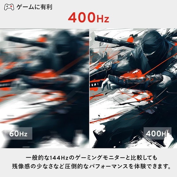 Pixio �����ߥ󥰥�˥��� PX258 HAYABUSA �֥�å� 400Hz PX258H-O 24.5����� FHD Fast IPS ��˥��� �ǥ����ץ쥤 pc��˥��� ¿��ǽ������� �ڥ���󥻥��Բġ��̳�ƻ����Υ�������Բġ�
