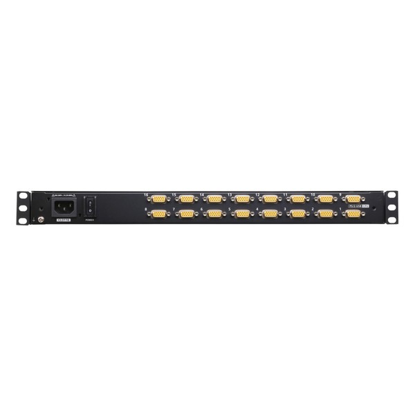 ATEN KVM�ɥ�� CL3116NXJJL PS/2-USB�б� 16�ݡ���VGA ���󥰥륹�饤�� �磻�ɥ����꡼��LCD ���󥰥졼��ڥ���󥻥��Բġ��̳�ƻ����Υ�������Բġ�-������-