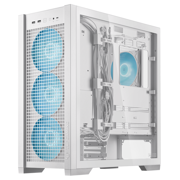 ASUS PC������ GT302/ARGB/FANS/WHT//  �ڥ���󥻥��Բġ��̳�ƻ����Υ�������Բġ�