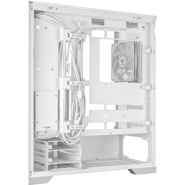 0197105478763 ASUS PCケース GT302/ARGB/FANS/WHT// 【キャンセル不可