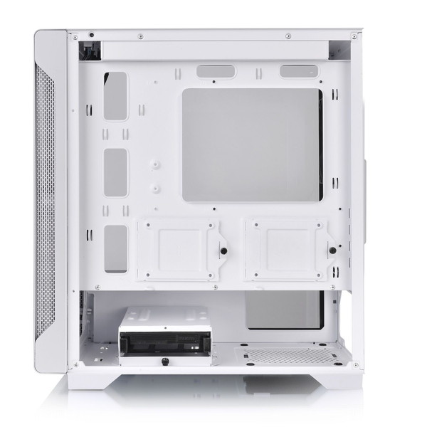 Thermaltake PC������ S100 TG Snow Edition �ۥ磻�� CA-1Q9-00S6WN-00 �ߥ˥�� �ۥ磻�� �����󥰥ɥ��ѥͥ���� microATX / Mini-ITX �������饹�ڥ���󥻥��Բġ��̳�ƻ����Υ�������Բġ� -������-
