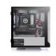 Thermaltake PC������ S100 TG Snow Edition �ۥ磻�� CA-1Q9-00S6WN-00 �ߥ˥�� �ۥ磻�� �����󥰥ɥ��ѥͥ���� microATX / Mini-ITX �������饹�ڥ���󥻥��Բġ��̳�ƻ����Υ�������Բġ� -������-
