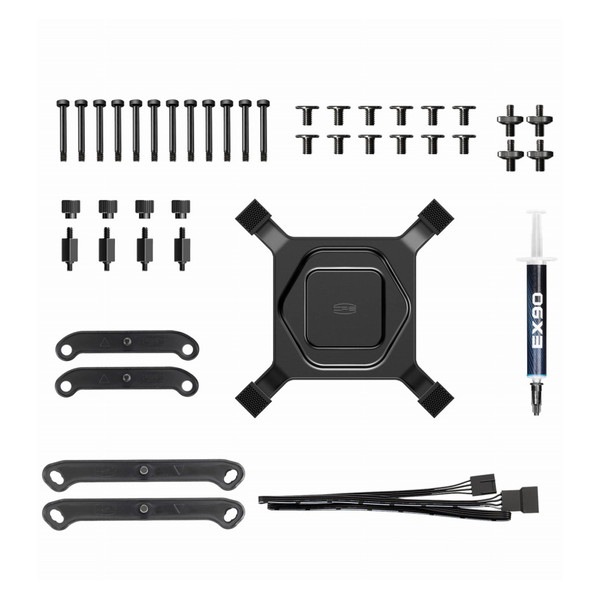 6940526113553 CPS オールインワン水冷クーラー「DS360」 DS360-BK 120