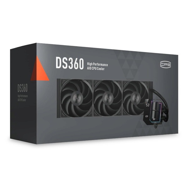 6940526113553 CPS オールインワン水冷クーラー「DS360」 DS360-BK 120