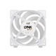 InWin モジュラー型ファン Lynx LN120P ホワイト IW-FN-LN120P-3PK ケーブルレス連結 静音 発光機能 3個パック 【キャンセル不可・北海道沖縄離島配送不可】