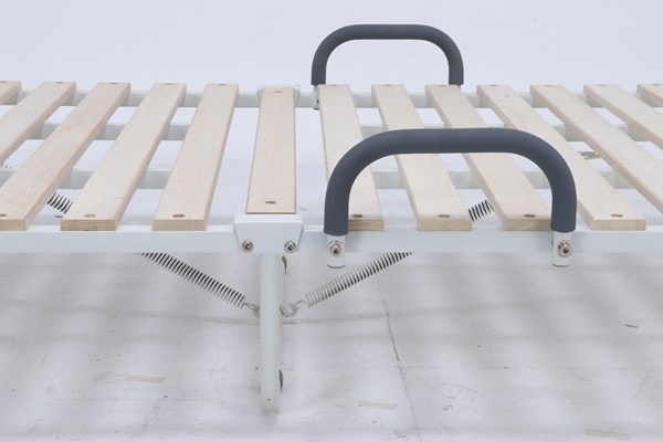 不二貿易 *ワンタッチスノコベッド(桐) FB-111-42-N 商品コード14741【代引・日時指定・キャンセル不可・北海道沖縄離島配送不可】 -お取リ寄せ-