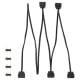 Ainex �����ͥå��� ���ɥ쥵�֥�LED��4ʬ�������֥� 76cm RLD-SPLITDC4B�ڥ���󥻥��Բġ��̳�ƻ����Υ�������Բġ� -������-