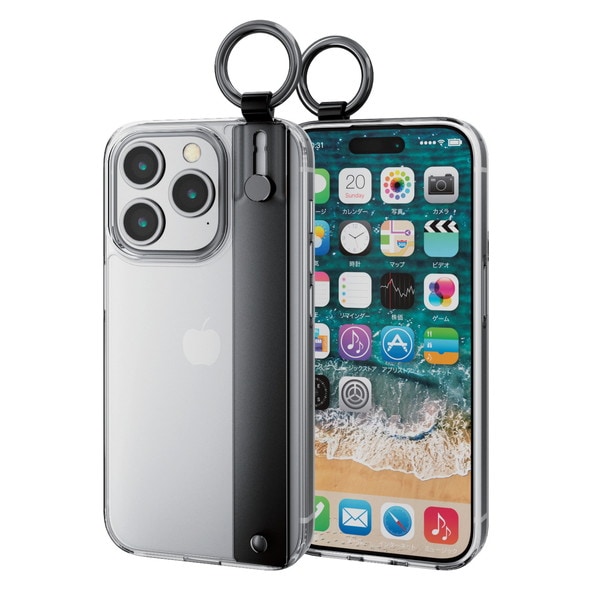 ELECOM ���쥳�� PM-A23CHVHBBK iPhone 15 Pro �ʎ��̎ގ؎��Ďގ����� �ʎݎĎގʎގݎĎ� &Me �̎ގ׎����ʎގݎĎ� ���Ď׎��̎ߎ�������° ���؎��ڥ���󥻥��Բġ��̳�ƻ����Υ�������Բġ�