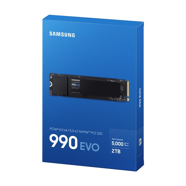 Samsung SSD 990 EVO��Gen4 NVMe�� MZ-V9E2T0B-IT ���� 2TB �ڥ���󥻥��Բġ��̳�ƻ����Υ�������Բġ�