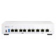 QNAP 次世代 3 ポート 10GbE SD-WAN ルーター QHora-322 NAS / IoT 環境 3 x 10GbE / 6 x 2.5GbE ポートを備えた高速接続 【お取り寄せ商品です/納期都度対応】