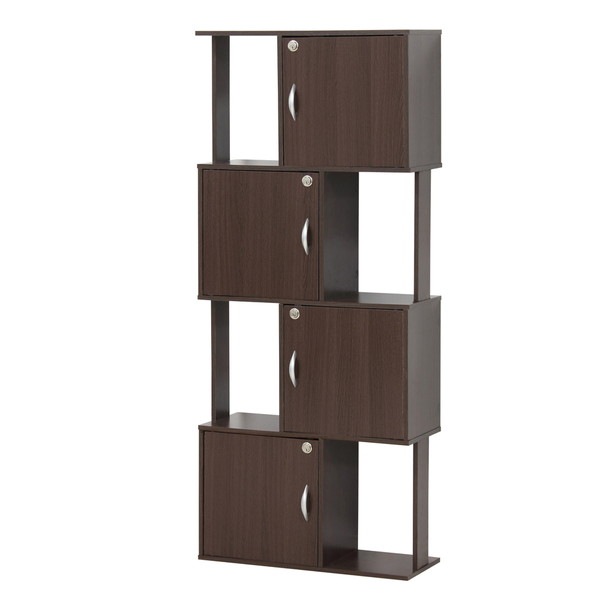 クロシオ ラック 鍵付き4段 39424 【代引・日時指定・キャンセル不可・北海道沖縄離島配送不可】 -お取り寄せ-