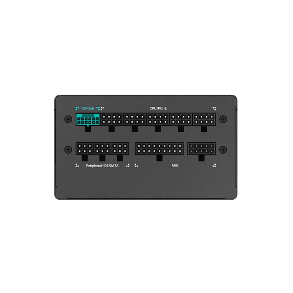 DEEPCOOL(GAMER STORM) PC�Ÿ� R-PQ750G-FD1B-JGJP-V1 (PQ750G) ATX 3.1/PCIe 5.1�б� �ᥤ�󥹥ȥ꡼�����GOLDǧ���Ÿ� ����140mm ����ѥ���GAMER STORM��PQ-G�ץ��꡼�� 10ǯ�ݾ�  �ڥ���󥻥��Բġ��̳�ƻ����Υ�������Բġ� -������-