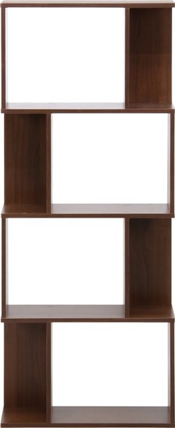 不二貿易 S型ディスプレイラック 4段 MBR BOOK SHELF 4 商品コード98714【代引・日時指定・キャンセル不可・北海道沖縄離島配送不可】 -お取リ寄せ-