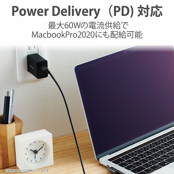 ELECOM ���쥳�� U2C-CC20NBK2 USB2.0�����̎ގ� C-C�����̎� ǧ���� USB Power Delivery�б� 3A���� 2.0m �̎ގ׎��� �ڥ���󥻥��Բġ��̳�ƻ����Υ�������Բġ�