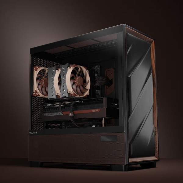 NOCTUA Antec Flux Pro������ ANTEC-FLUX-PRO-NC �ե륿� 6���Noctua G2�ե������ : NF-A14x25 G2 / NF-A12x25 G2 / NF-A14x25 G2 PWM�ե��� �Ų������� �������٥ǥ����ץ쥤��� AntecFlux Pro Noctua Edition �ڥ���󥻥��Բġ��̳�ƻ����Υ�������Բġ� -������-