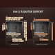 NOCTUA Antec Flux Pro������ ANTEC-FLUX-PRO-NC �ե륿� 6���Noctua G2�ե������ : NF-A14x25 G2 / NF-A12x25 G2 / NF-A14x25 G2 PWM�ե��� �Ų������� �������٥ǥ����ץ쥤��� AntecFlux Pro Noctua Edition �ڥ���󥻥��Բġ��̳�ƻ����Υ�������Բġ� -������-