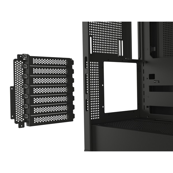 COUGAR PC�ߥɥ륱���� ��FV270 Black�� CGR-58M6B �֥�å� �� �ѥΥ�ޥǥ�����ڥ���󥻥��Բġ��̳�ƻ����Υ�������Բġ�