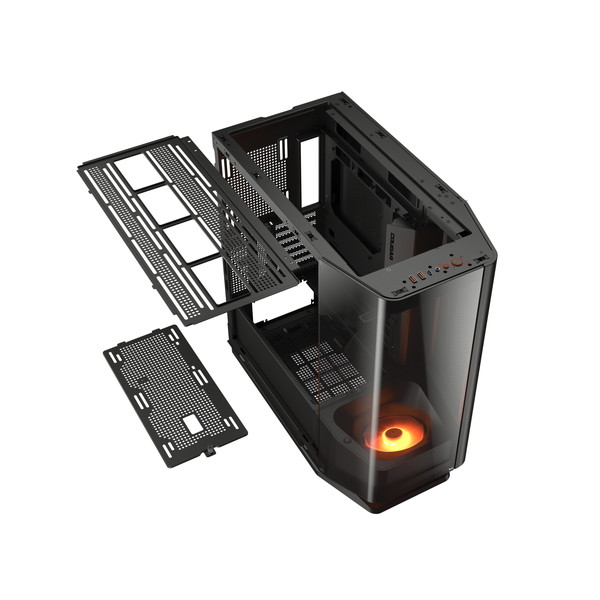 COUGAR PC�ߥɥ륱���� ��FV270 Black�� CGR-58M6B �֥�å� �� �ѥΥ�ޥǥ�����ڥ���󥻥��Բġ��̳�ƻ����Υ�������Բġ�