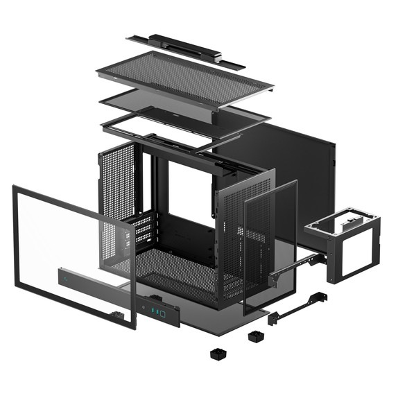 DEEPCOOL PC������ MicroATX�б� R-CH160-BKNGM0-G (CH160 PLUS) �֥�å� �ڥ���󥻥��Բġ��̳�ƻ����Υ�������Բġ�