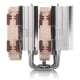 NOCTUA CPUクーラー NH-D15ーG2-HBC ツインタワークーラー インテルLGA1700特化ハイベース凸部仕様(ブラウン) LGA1851対応 【キャンセル不可・北海道沖縄離島配送不可】
