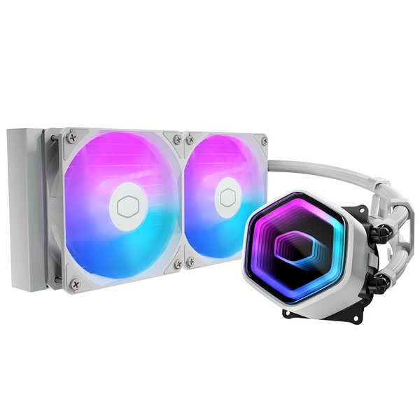 CoolerMaster ����CPU�����顼 MasterLiquid Core II 240 White ARGB X6G2 MLW-D24M-A18PA-JW �ۥ磻�� �ǥ奢������С��ݥ�� Intel / AMD ξ CPU �����å��б� 400mm���塼�֡ڥ���󥻥��Բġ��̳�ƻ����Υ�������Բġ�