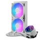 CoolerMaster ����CPU�����顼 MasterLiquid Core II 240 White ARGB X6G2 MLW-D24M-A18PA-JW �ۥ磻�� �ǥ奢������С��ݥ�� Intel / AMD ξ CPU �����å��б� 400mm���塼�֡ڥ���󥻥��Բġ��̳�ƻ����Υ�������Բġ�