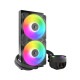 ARCTIC CPU�����顼 ACFRE00183A Liquid Freezer III Pro 280 A-RGB Black 140mm ARGB�ե���2����ܤ�280mm�饸����������ǥ�ڥ���󥻥��Բġ��̳�ƻ����Υ�������Բġ� -������-