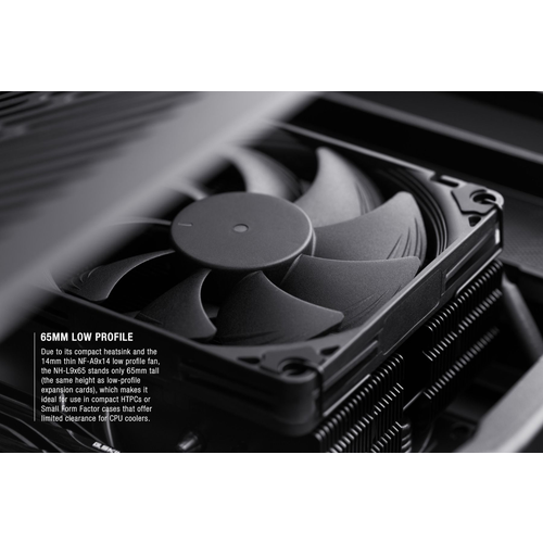 NOCTUA CPU�����顼 NH-L9X65-CH-BK �ڥ���󥻥��Բġ��̳�ƻ����Υ�������Բġ�