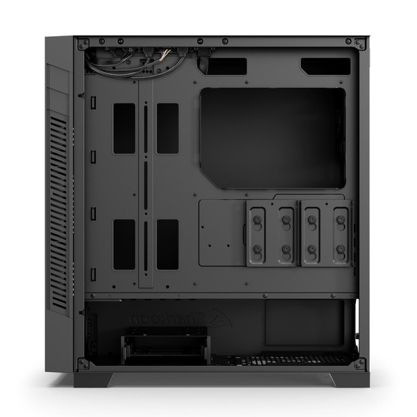 Sharkoon PCケース S25-Silent 静音モデル SHA-S25 Silent 防音マット内蔵 5.25インチベイ搭載 ATXケース 防音パネル 360mmラジエーター対応 120mm PWMファン2基標準搭載 4面静音シート 高効率な冷却性能【キャンセル不可・北海道沖縄離島配送不可】
