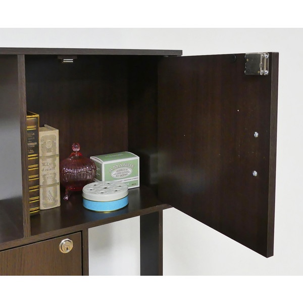 クロシオ ラック 鍵付き3段 39410 【代引・日時指定・キャンセル不可・北海道沖縄離島配送不可】 -お取り寄せ-