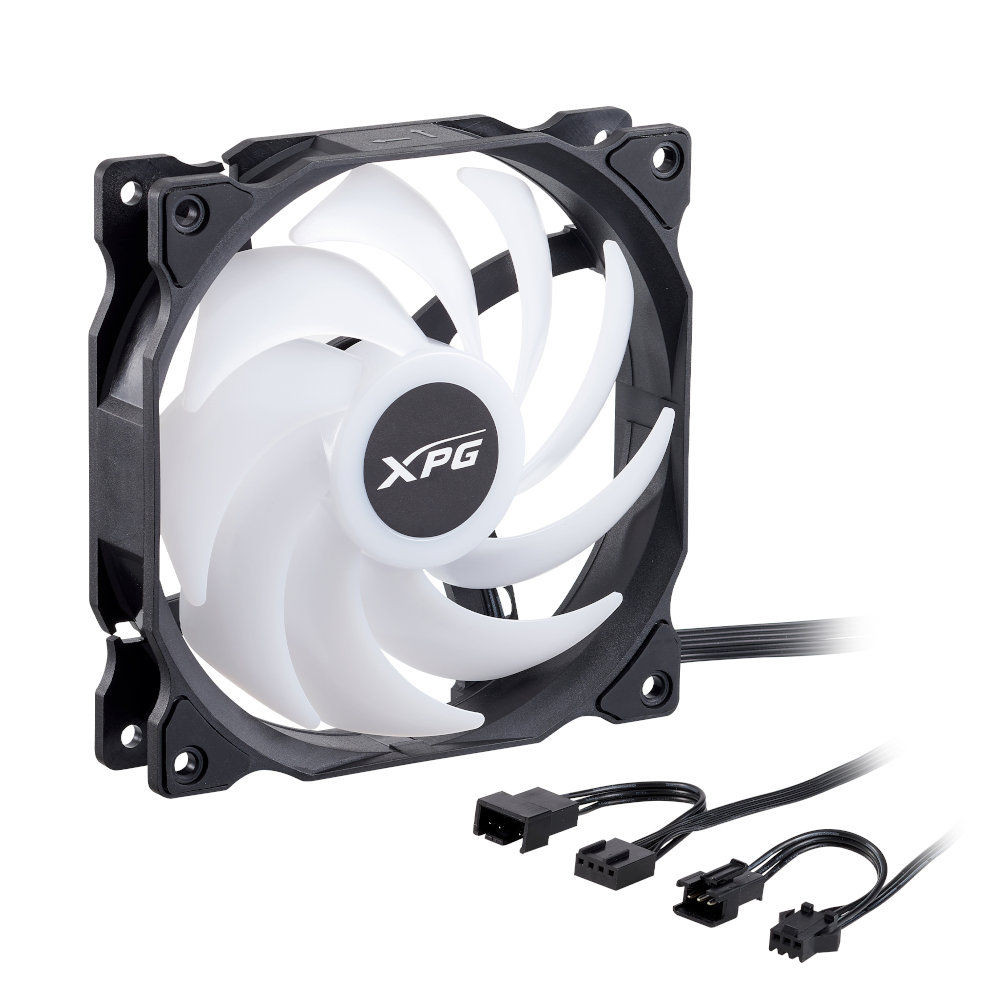 ������FAN XPG  VENTO 120ARGB PWM��VENTO120ARGBPWM3C-BKCWW(�֥�å� 3�ĥѥå�) �ڥ���󥻥��Բġ��̳�ƻ����Υ�������Բġ�