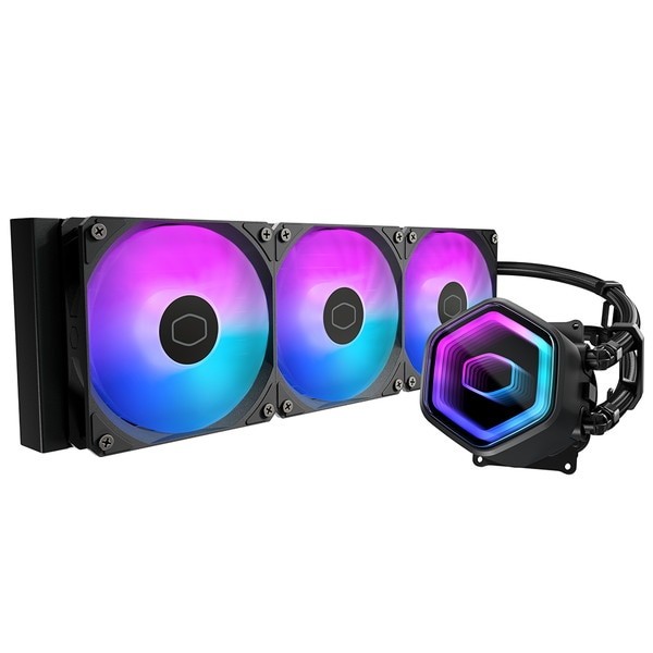 CoolerMaster ����CPU�����顼 MasterLiquid Core II 360 Black ARGB X6G2 MLW-D36M-A18PA-J1 �֥�å� �ǥ奢������С��ݥ�� Intel / AMD ξ CPU �����å��б� 400mm���塼�� �ڥ���󥻥��Բġ��̳�ƻ����Υ�������Բġ�