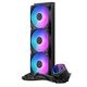 CoolerMaster ����CPU�����顼 MasterLiquid Core II 360 Black ARGB X6G2 MLW-D36M-A18PA-J1 �֥�å� �ǥ奢������С��ݥ�� Intel / AMD ξ CPU �����å��б� 400mm���塼�� �ڥ���󥻥��Բġ��̳�ƻ����Υ�������Բġ�