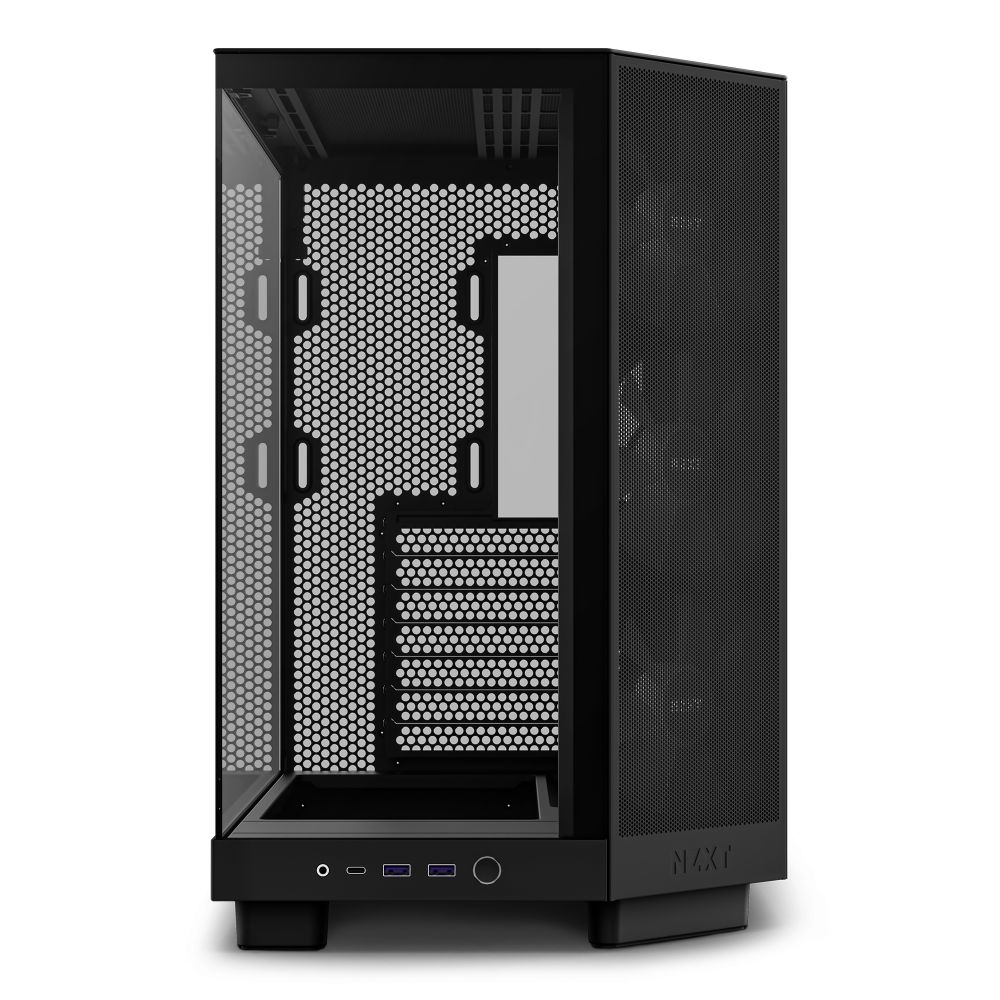 NZXT H6 FLOW ミドルタワーPCケース CC-H61FB-R1 【キャンセル不可・北海道沖縄離島配送不可】