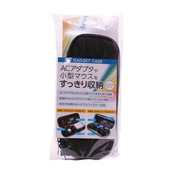 ミヨシ ガジェットケース Sサイズ ブラック BAG-GE03/BK お取り寄せ