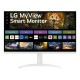 PCモニター 液晶ディスプレイ LGエレクトロニクス LG Electronics MyView Smart Monitor 32SR75U-W 31.5型 ワイド 解像度 4K 3840x2160 VAパネル 表面処理 ノングレア 非光沢 入力端子 HDMIx2/USB Type-Cx1