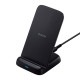 ELECOM エレコム W-QS08BK ワイヤレス充電器 Qi認証 5W/7.5W/10W 卓上 スタンド 縦置き/横置き両対応 滑り止めパッド付 おくだけ充電 ブラック【キャンセル不可・北海道沖縄離島配送不可】