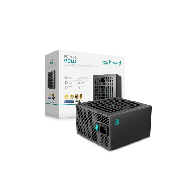 DEEPCOOL(GAMER STORM) PC�Ÿ� R-PQC00G-FD1B-JGJP-V1 (PQ1200G) ATX 3.1/PCIe 5.1�б� �ᥤ�󥹥ȥ꡼�����GOLDǧ���Ÿ� ����140mm ����ѥ���GAMER STORM��PQ-G�ץ��꡼�� 10ǯ�ݾ�  �ڥ���󥻥��Բġ��̳�ƻ����Υ�������Բġ� -������-