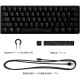 HyperX メカニカルキーボード HyperX Alloy Origins 60 赤軸 キー側面セカンダリ機能印刷 英語配列 RGB発光 小型ゲーミングキーボード ブラック 4P5N4AA#ABA 【キャンセル不可・北海道沖縄離島配送不可】 -お取り寄せ-