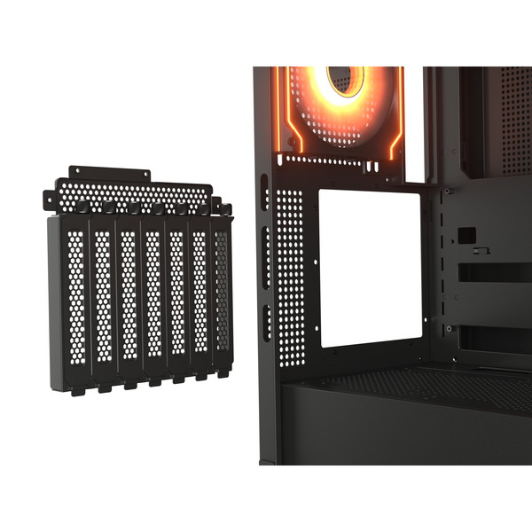 COUGAR PC�ߥɥ륱���� RGB�ե���ɸ����ܥ�ǥ� ��FV270 RGB Black�� CGR-58M6B-RGB �֥�å� ���ڥ���󥻥��Բġ��̳�ƻ����Υ�������Բġ�