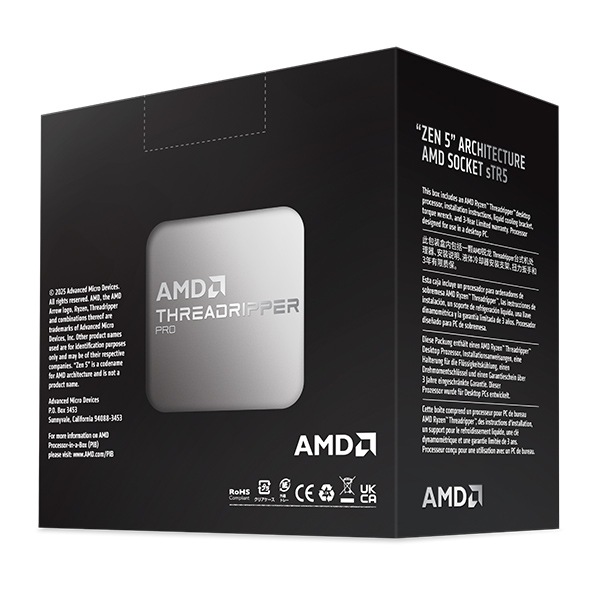 CPU AMD Ryzen Threadripper PRO 9975WX w/o cooler 100-100000723WOF socket sTR5 TDP 350W ڥ󥻥Բġ̳ƻΥԲġ
