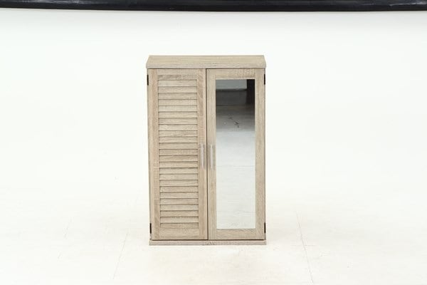 不二貿易 ルーバー&ミラー付キシューズボックス60幅 WHO 商品コード86191【代引・日時指定・キャンセル不可・北海道沖縄離島配送不可】 -お取リ寄せ-
