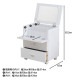 不二貿易 フィーゴ ドレッサー(WH) FWK-4553DR FWK-4553DR 商品コード81893【代引・日時指定・キャンセル不可・北海道沖縄離島配送不可】 -お取リ寄せ-