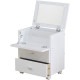 不二貿易 フィーゴ ドレッサー(WH) FWK-4553DR FWK-4553DR 商品コード81893【代引・日時指定・キャンセル不可・北海道沖縄離島配送不可】 -お取リ寄せ-