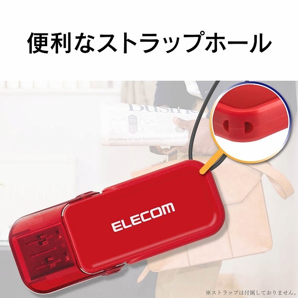 ELECOM ���쥳�� MF-FCU3032GRD USB�Ҏӎ؎� USB3.1(Gen1)�б� �̎؎��̎ߎ������̎߼� 32GB �ڎ��Ď� �ڥ���󥻥��Բġ��̳�ƻ����Υ�������Բġ�