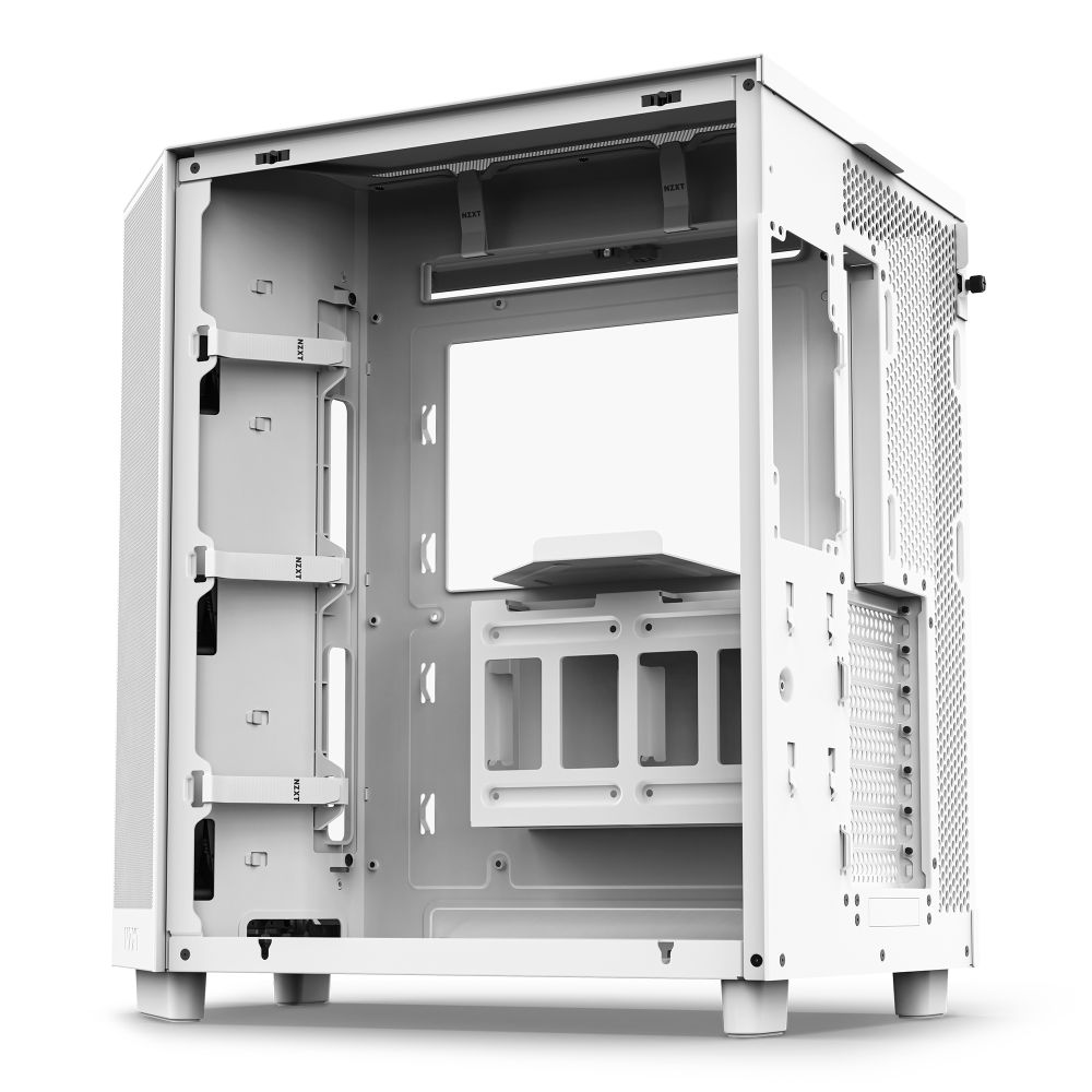 NZXT H6 FLOW �ߥɥ륿�PC������ CC-H61FW-R1 �ڥ���󥻥��Բġ��̳�ƻ����Υ�������Բġ�