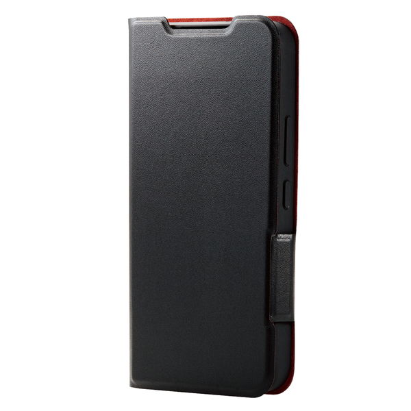 ELECOM ���쥳�� PM-G221PLFUBK Galaxy S22 ( SC-51C / SCG13 ) ������ ���С� �쥶�� TPU ��Ģ�� �ޥ��ͥå� �ե�å� ����� �׷�ۼ� Ķ���� ���� �֥�å��ڥ���󥻥��Բġ��̳�ƻ����Υ�������Բġ�