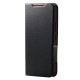 ELECOM ���쥳�� PM-G221PLFUBK Galaxy S22 ( SC-51C / SCG13 ) ������ ���С� �쥶�� TPU ��Ģ�� �ޥ��ͥå� �ե�å� ����� �׷�ۼ� Ķ���� ���� �֥�å��ڥ���󥻥��Բġ��̳�ƻ����Υ�������Բġ�